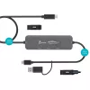 j5create JCH462 Wormhole Switch™ ekrano bendrinimo stotelė, juoda