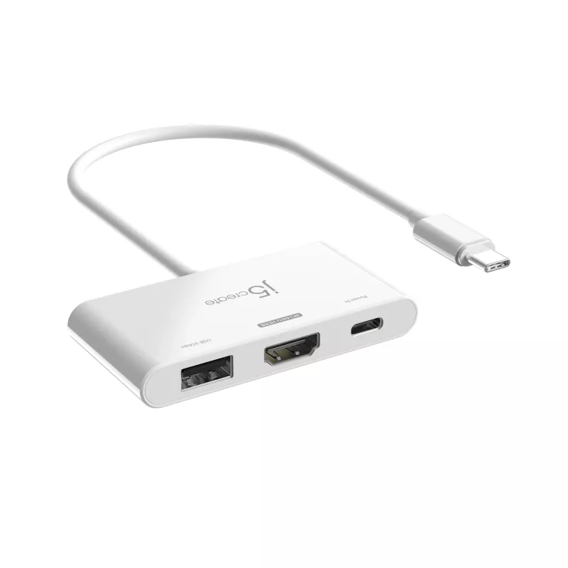 j5create JCA399 USB-C® į HDMI™ 4K144Hz ir USB™ 3.2 su 100W įkrovimu, juoda