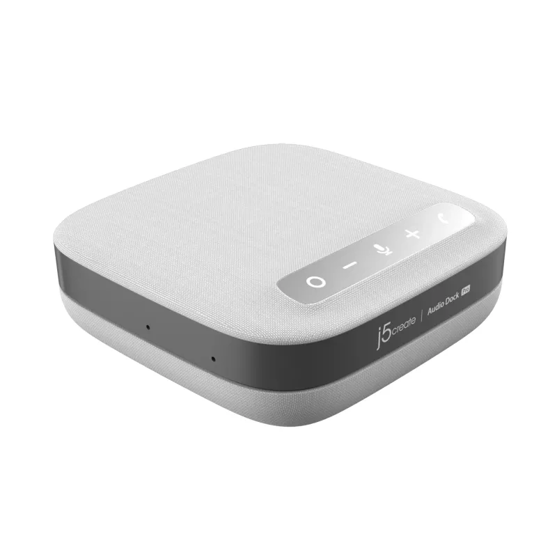 j5create JCDS337 USB-C® dviejų 4K garsiakalbio dokas Pro, juodas