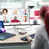 j5create JCDS337 USB-C® dviejų 4K garsiakalbio dokas Pro, juodas