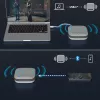j5create JCDS337 USB-C® dviejų 4K garsiakalbio dokas Pro, juodas