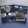 j5create JCD398 USB-C® Dvigubas 4K HDMI™ 10 Gbps Mini Dokas, Juodas
