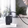 j5create JUP1565DC 67W GaN PD USB-C® mini įkroviklis su 6 tipų nuolatinės srovės jungtimis-EU, juodas