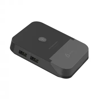 j5create JCD620 Mini dokinė stotelė Nintendo Switch™, juoda