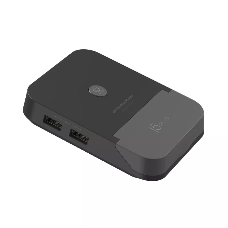 j5create JCD620 Mini dokinė stotelė Nintendo Switch™, juoda