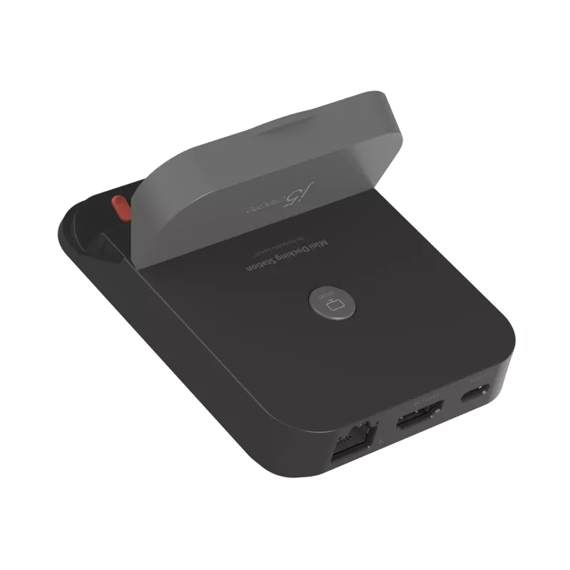 j5create JCD620 Mini dokinė stotelė Nintendo Switch™, juoda