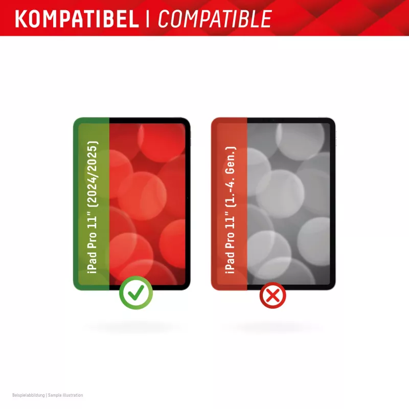 Displex TABLET PAPERSENSE, skirtas iPad Pro 11'' (2025/2024), nuimama rašymo ar piešimo plėvelė su popieriaus pojūčiu