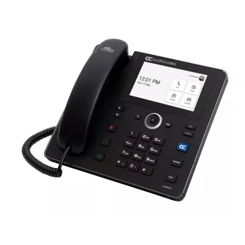 AudioCodes Teams C455HD IP telefonas PoE GbE juodas, IP telefonas, juodas, laidinė ragelis, Android, SIP info, 8 linijos