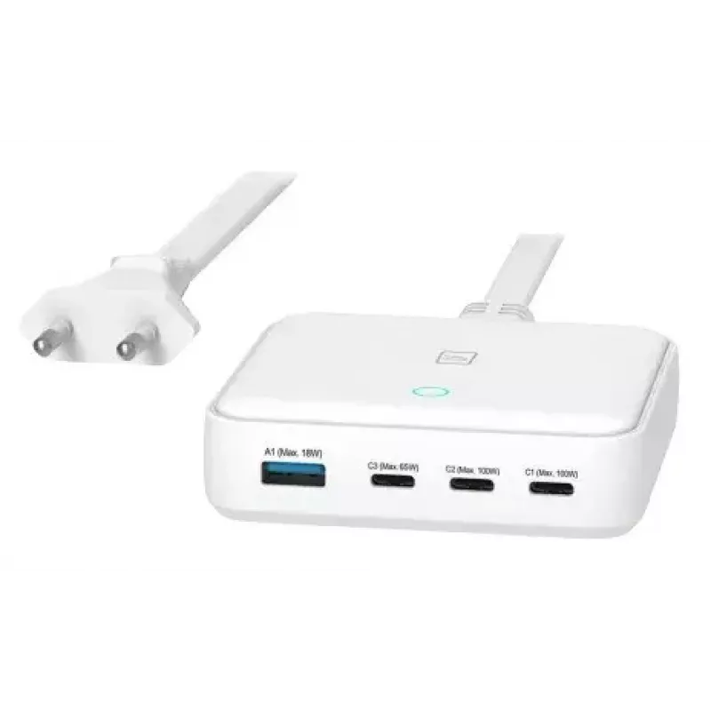 Mobiliojo įrenginio įkroviklis Tucano MA-DEGAN100-EU-W 3 USB Type-C greitasis įkrovimas Vidaus Balta