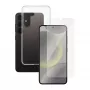 2-in-1 apsaugų rinkinys PanzerGlass SAFE. Samsung Galaxy S24 — grūdintas stiklas + TPU galinė plėvelė, skaidrus, 50 vnt.