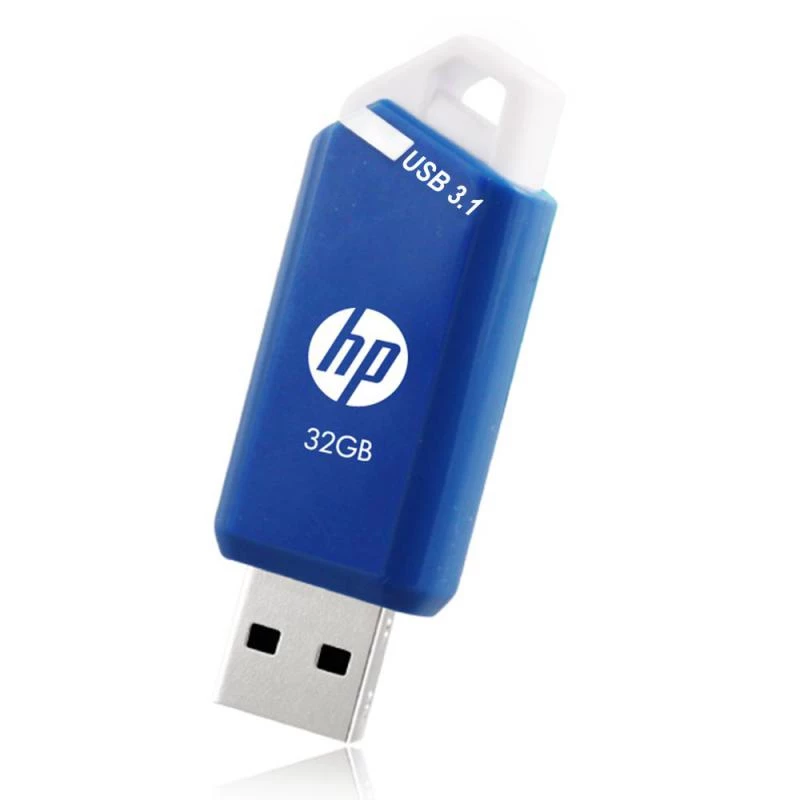 HP x755w USB atmintinė 32 GB USB Type-A 3.2 Gen 1 (3.1 Gen 1) Mėlyna, Balta