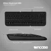Laidinė pilno dydžio klaviatūra Incase Designed by Microsoft Wired 600 — USB, QWERTY, UK English, juoda