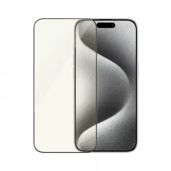 PanzerGlass EyeCare ekrano apsauga iPhone 15 Pro Ultra-Wide Fit atspari smūgiams