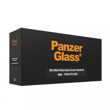 PanzerGlass EyeCare ekrano apsauga iPhone 15 Pro Ultra-Wide Fit atspari smūgiams