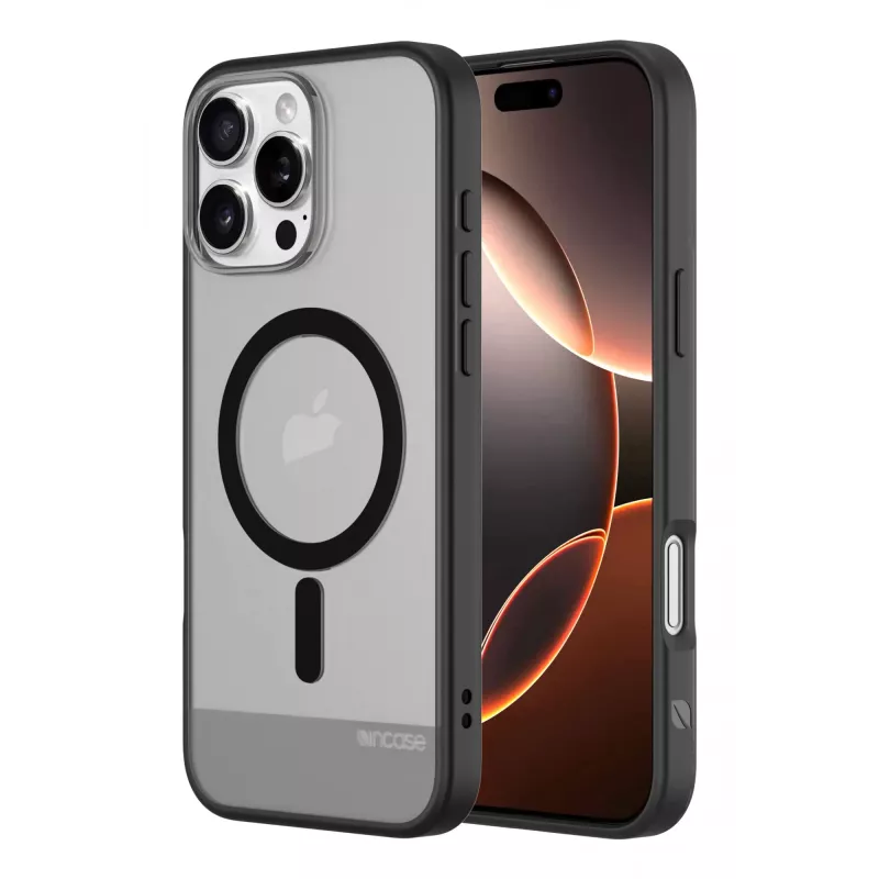 Incase INPH190404-BLK mobiliojo telefono dėklas 17,5 cm (6,9 col.) Užvalkalas Juoda, permatoma