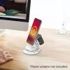 j5create Qi2 3-in-1 Magnetinis Sulankstomas Belaidis Įkrovimo Stotelė Vidaus USB Išmanusis Laikrodis Ausinės Išmanusis Telefonas