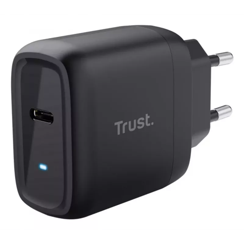 TRUST USB-C įkroviklis MAXO 45W GaN – 45 W USB-C greitasis įkroviklis