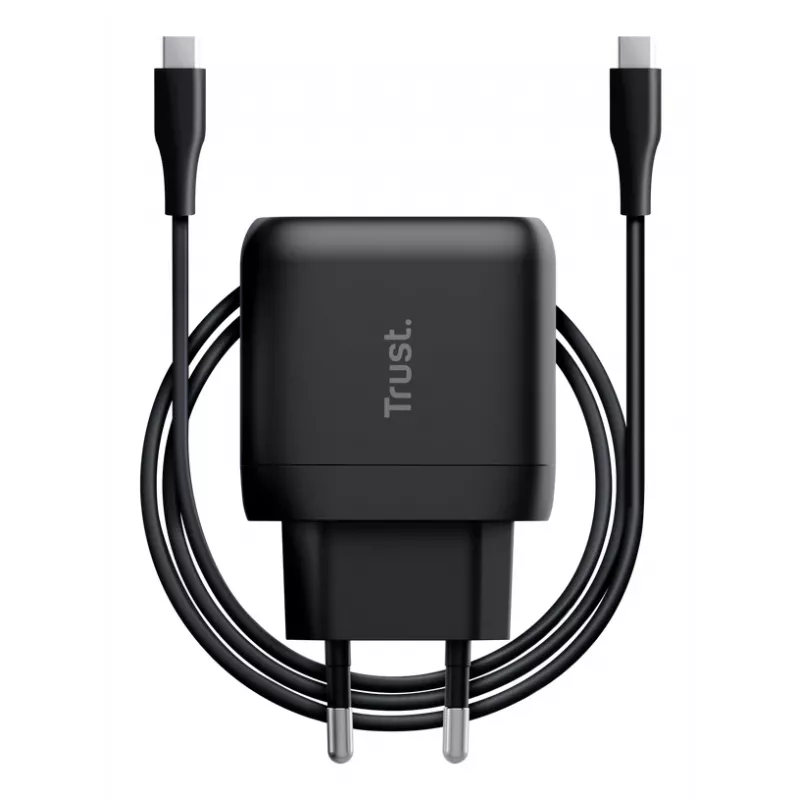 TRUST USB-C įkroviklis MAXO 45W GaN – 45 W USB-C greitasis įkroviklis