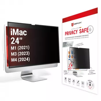 Displex PRIVACY SAFE nuimamas dvipusis privatumo filtras, skirtas iMac 24 colių M1 (2021) / M3 (2023) / M4 (2024)