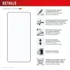 Displex Premium ekrano apsauga (visas dengimas, 10H), skirta Samsung Galaxy S25 Edge, Eco montavimo rėmelis, visas dengimas