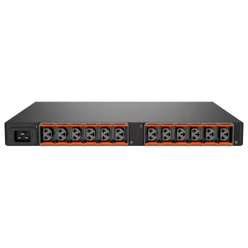 Vertiv Geist MU05M1R0-12CF17-2C20A9H00-S maitinimo skirstymo įrenginys (PDU) 12 kintamosios srovės lizdų 0U juodas
