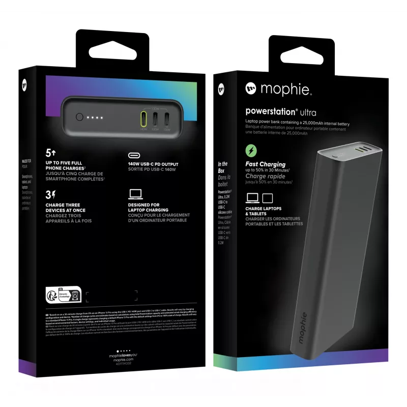 Nešiojamasis įkroviklis Mophie Powerstation Ultra - 25000 mAh
