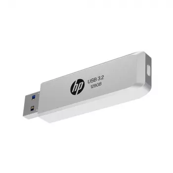 USB atmintinė HP HPFD819W-A-128 — 128 GB, USB Type-A 3.2 Gen 2, sidabrinė, slankioji forma