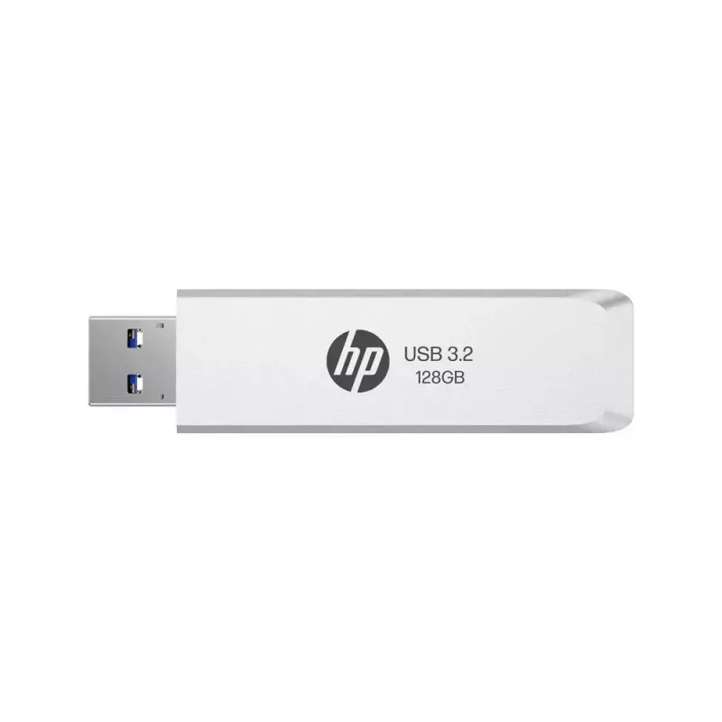 USB atmintinė HP HPFD819W-A-128 — 128 GB, USB Type-A 3.2 Gen 2, sidabrinė, slankioji forma