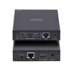 StarTech.com HDMI KVM ilgiklis per IP tinklą, 4K 60Hz, nereikalaujantis tvarkyklių, HDMI ir USB per Ethernet/CAT6, AVoIP, siųstuvo ir imtuvo rinkinys, įskaitant montavimo rinkinius