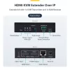 StarTech.com HDMI KVM ilgiklis per IP tinklą, 4K 60Hz, nereikalaujantis tvarkyklių, HDMI ir USB per Ethernet/CAT6, AVoIP, siųstuvo ir imtuvo rinkinys, įskaitant montavimo rinkinius