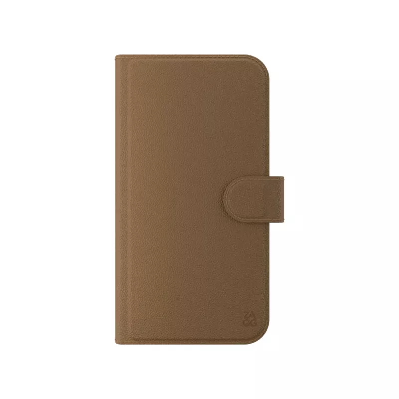 ZAGG Folio dėklas iPhone 17e/16e/15/14/13 Rudas, Folio, Apple, iPhone 17e/16e/15/14/13, 15,5 cm (6,1 colio), Ruda