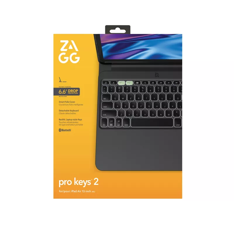 ZAGG Pro Keys 2 Swiss Bluetooth Juoda