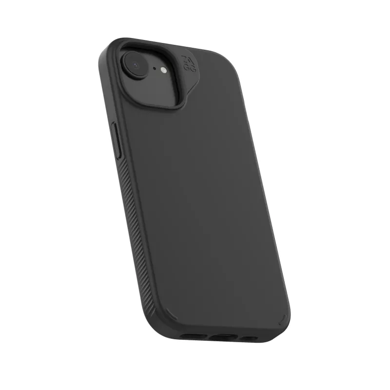 “ZAGG Milan Snap” dėklas “iPhone 17e/16e/15/14/13”, juodas, dangtelis, “Apple”, “iPhone 17e/16e/15/14/13”, 15,5 cm (6,1 colio), juoda