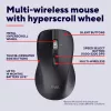Trust 25673 pelė, universali, abiem rankoms tinkama, Bluetooth, 3200 DPI, 9 mygtukai