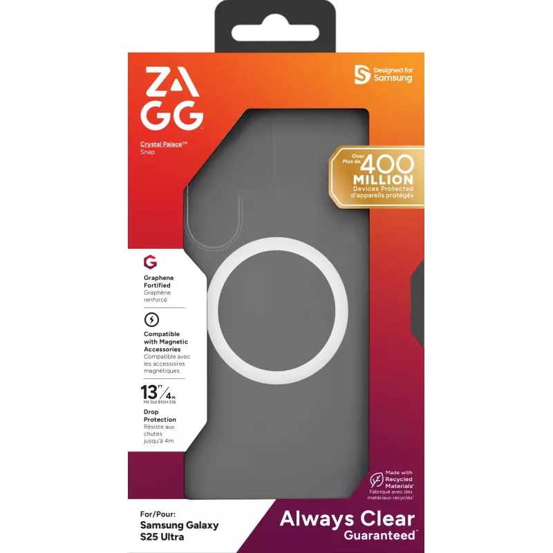 Dangtelis ZAGG Samsung Galaxy S25 Ultra Skaidrus 6,9 colio