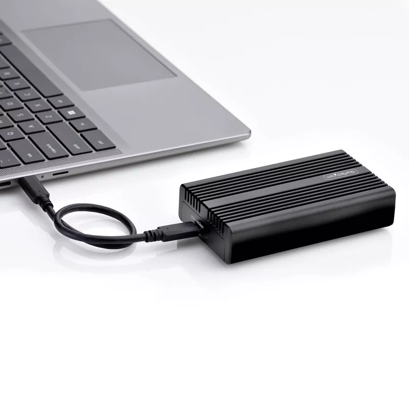 StarTech.com USB4 M.2 NVMe korpusas, 40 Gbps, išorinis USB-C/Thunderbolt NVMe SSD korpusas, aliuminio aušintuvo korpusas, B+M/M-Key