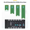 StarTech.com USB4 M.2 NVMe korpusas, 40 Gbps, išorinis USB-C/Thunderbolt NVMe SSD korpusas, aliuminio aušintuvo korpusas, B+M/M-Key