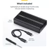 StarTech.com USB4 M.2 NVMe korpusas, 40 Gbps, išorinis USB-C/Thunderbolt NVMe SSD korpusas, aliuminio aušintuvo korpusas, B+M/M-Key