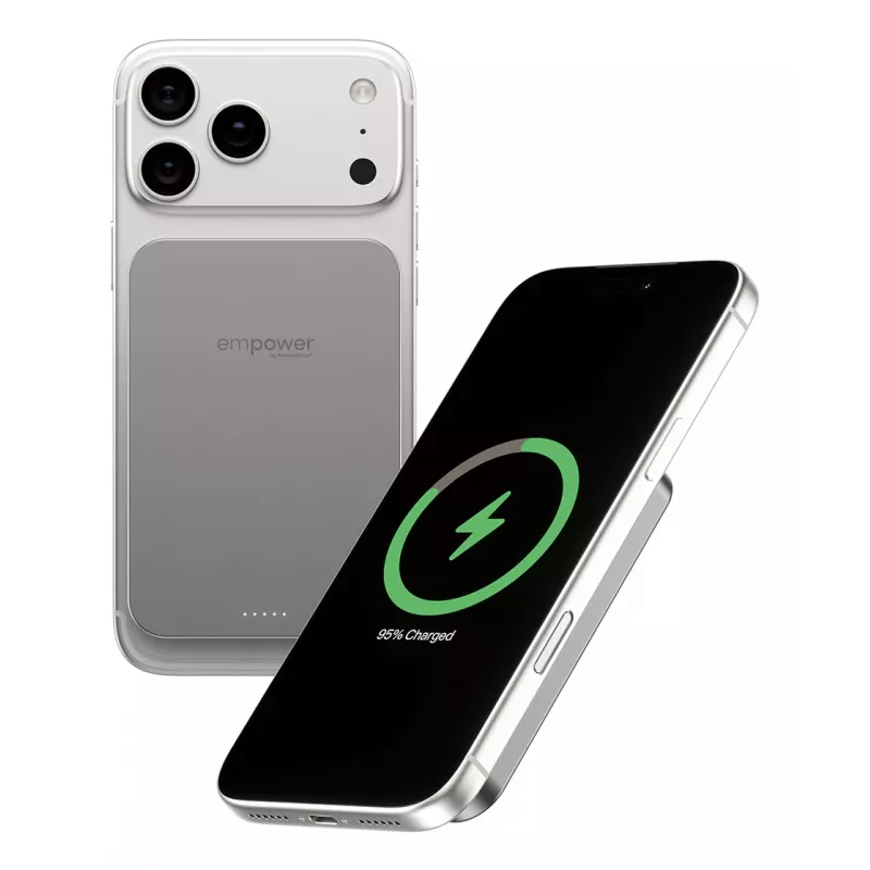 Išorinė baterija PanzerGlass empower by empower Bank 5000mAh Titanium