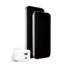 PanzerGlass empower™ by ® Turbo 35W įkroviklis su USB-C + USB-A | UK kištukas | Sidabrinė balta