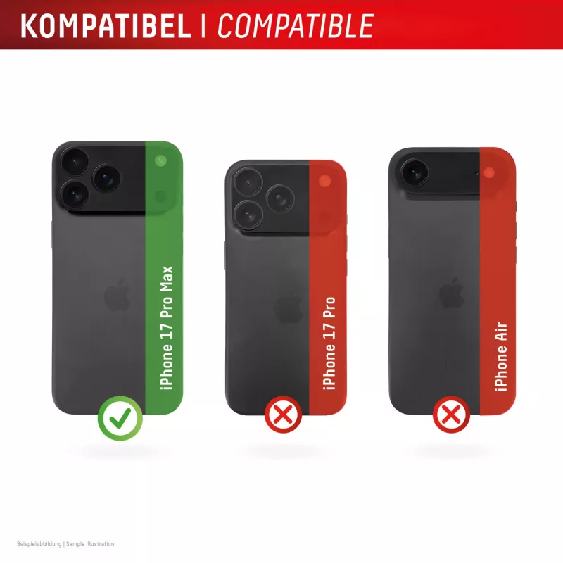 “Displex Full Cover” kameros objektyvo stiklas “iPhone 17 Pro Max”, 10H, pilna kameros apsauga, greitas montavimas, 2 vnt.