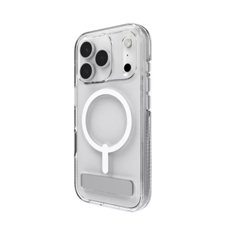 ZAGG Crystal Palace Snap Kickstand (Button Cover) dėklas Apple iPhone 17 Pro Max