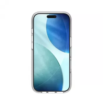 Dėklas ZAGG Crystal Palace Snap Kickstand, skirtas Apple iPhone 17, permatomas