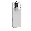 InvisibleShield Glass Elite (CameraRings) objektyvo apsauga, skirta Apple iPhone 17 Pro/17 Pro Max 16 Pro/16 Pro Max/15 Pro/15 Pro Max, juoda