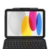 ZAGG Tough Keys-Apple-iPad 10-osios kartos/A16-Juoda-Vokiška (B2B ruda dėžutė)