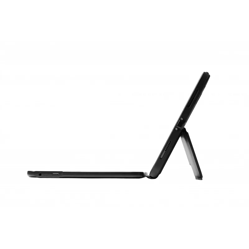 ZAGG Tough Keys-Apple-iPad 10-osios kartos/A16-Juoda-Vokiška (B2B ruda dėžutė)