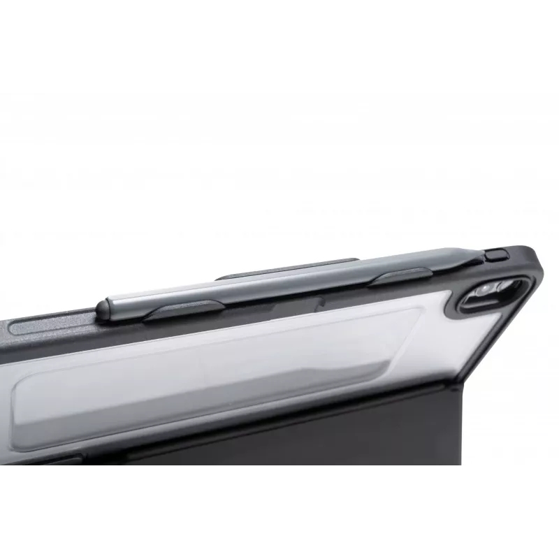 ZAGG Tough Keys-Apple-iPad 10-osios kartos/A16-Juoda-Vokiška (B2B ruda dėžutė)
