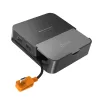 Mobiliojo įrenginio prijungimo stotelė j5 create JCD624-N USB Type-C, skirta iPhone 16/15 ir Samsung Galaxy serijoms, 100×250×28,5 mm, 238 g, juoda/pilka