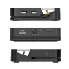Mobiliojo įrenginio prijungimo stotelė j5 create JCD624-N USB Type-C, skirta iPhone 16/15 ir Samsung Galaxy serijoms, 100×250×28,5 mm, 238 g, juoda/pilka