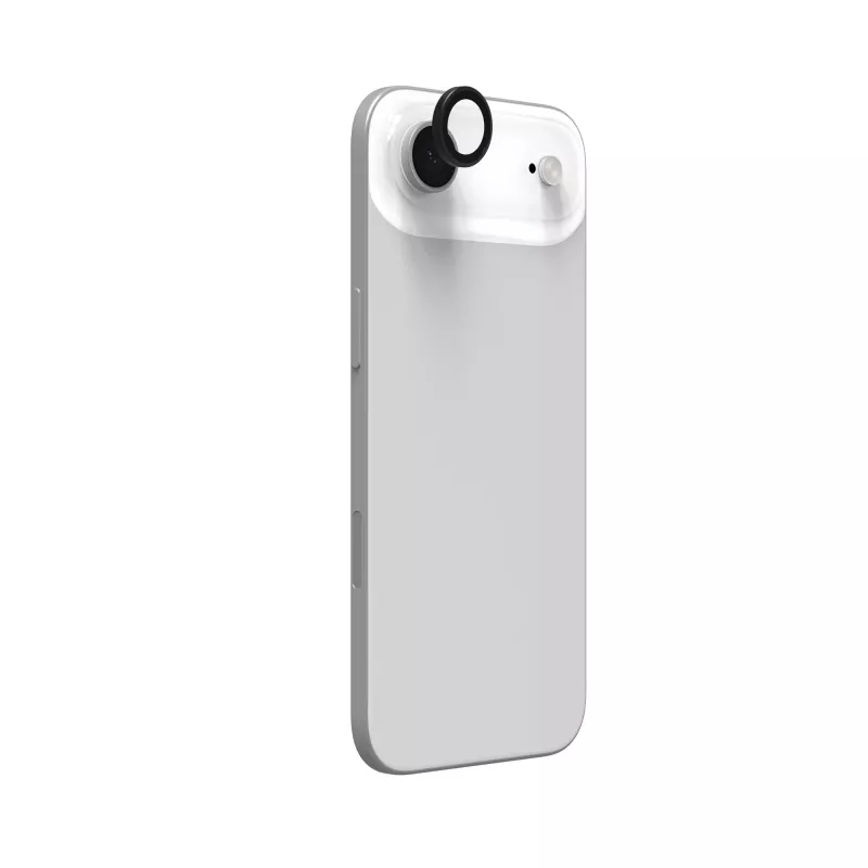 InvisibleShield Glass Elite (CameraRings) objektyvų apsauga, skirta Apple iPhone 17 Air, juoda